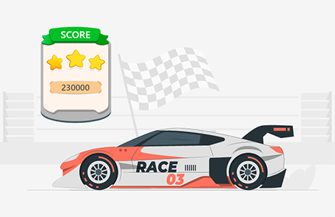 Website for a Leading Car Racing